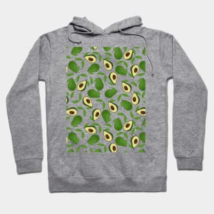 Avocado Pattern Hoodie